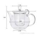 800 ml mondgeblazen mooie Pyrex theepot te koop